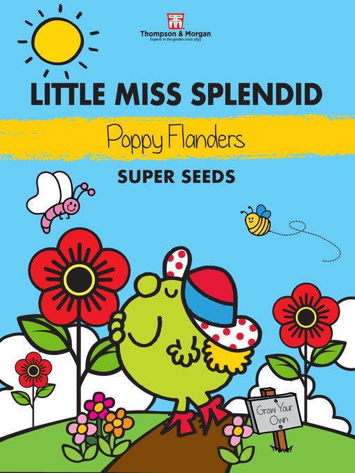 Thompson and Morgan Little Miss Splendid Poppy Seeds