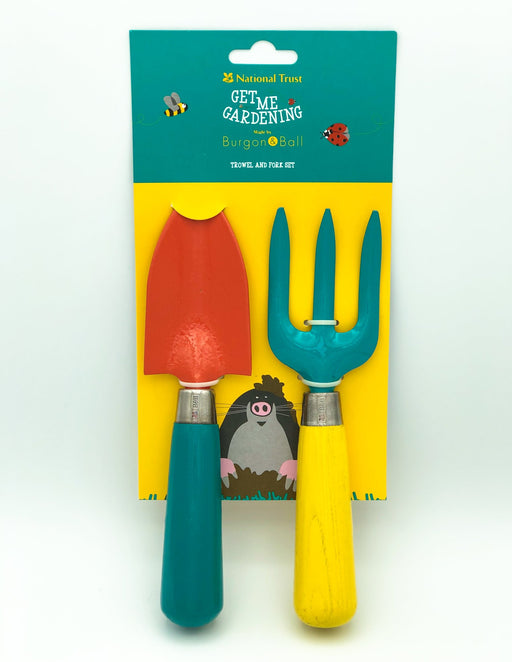 Burgon and Ball National Trust Trowel and Fork Set