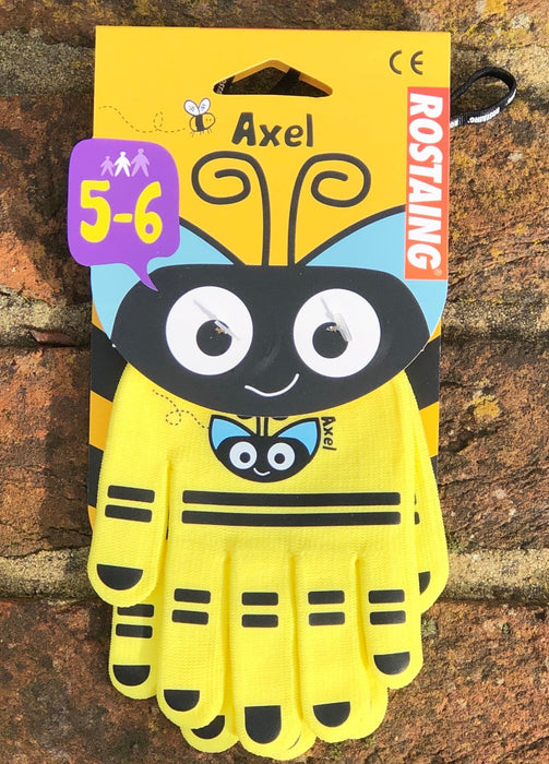 Children's Bee Character Gardening Gloves